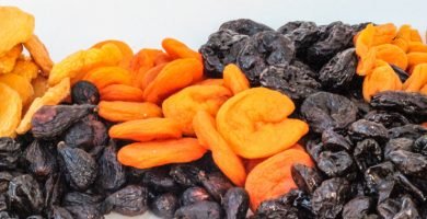 frutas deshidratadas