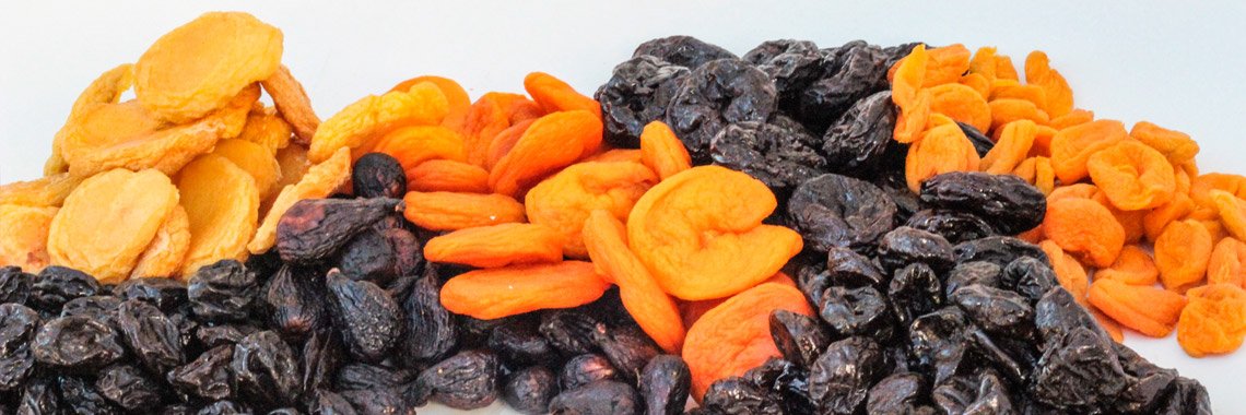 frutas deshidratadas